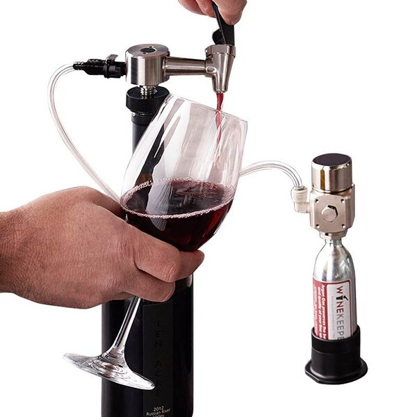 WineKeeper The Keeper - Single Bottle Dispenser Wine Preservation System